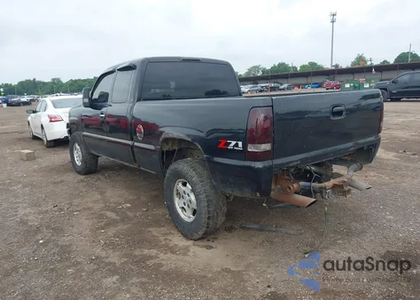 2002 Chevrolet Silverado 1500 Lt from USA, damaged, VIN 2GCEK19T721103717